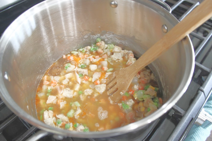 Simple Healthy Chicken Pot Pie