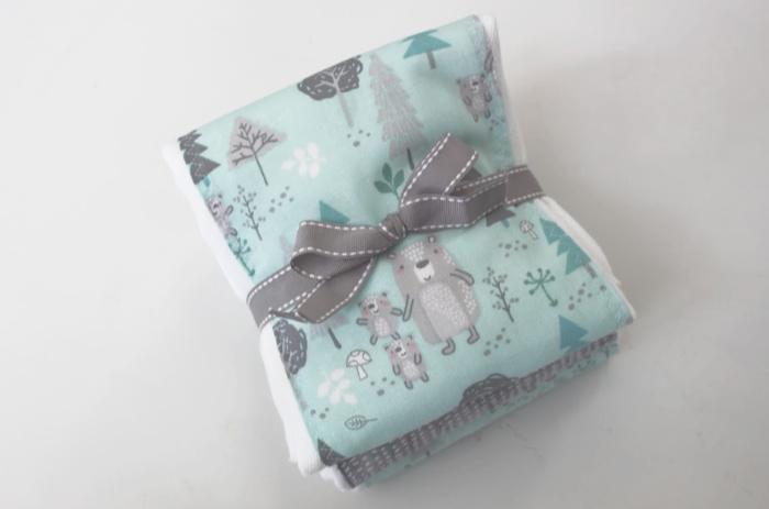 Baby Burp Cloth Set - Essentially Handmade