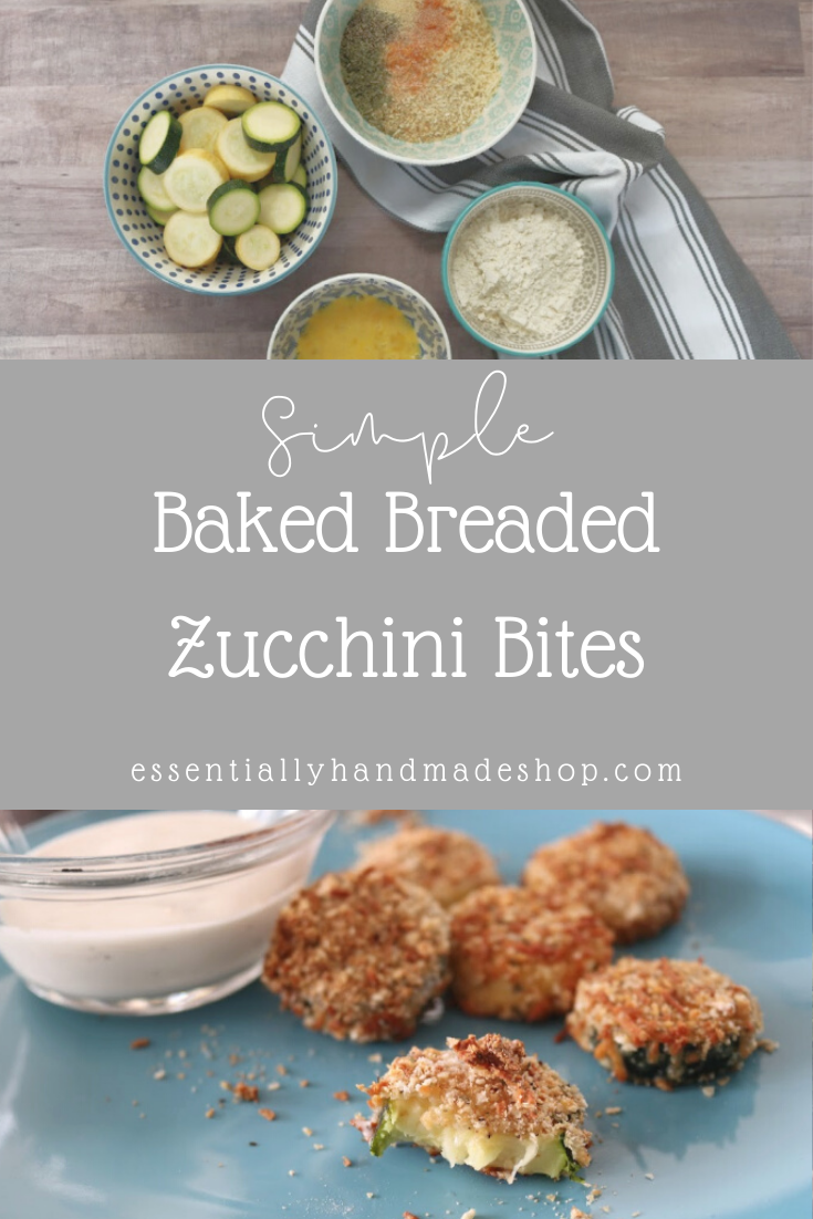 Essentially Handmade Zucchini Bites Recipe